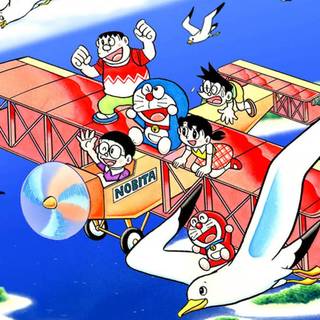 Doraemon laptop wallpaper