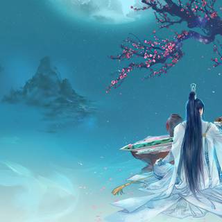 Chinese art 4k wallpaper