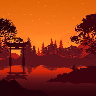 Chinese art 4k wallpaper