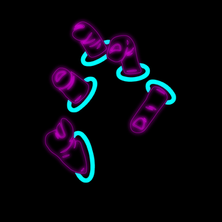 4k dark neon wallpaper