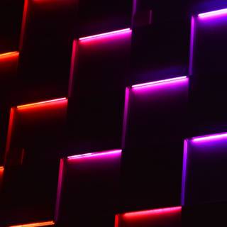 4k dark neon wallpaper