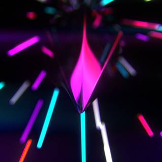 4k dark neon wallpaper