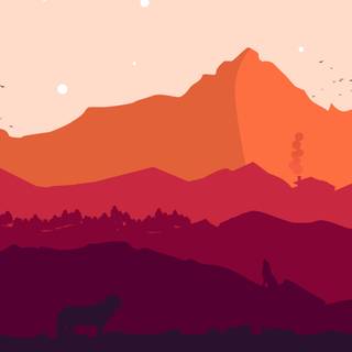 4k fire watch wallpaper