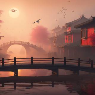 Chinese art 4k wallpaper
