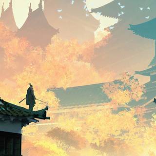 Chinese art 4k wallpaper