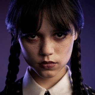 Jenna Ortega 4k wallpaper