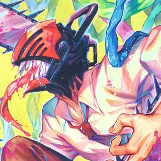 Chainsaw Man 4k PC wallpaper