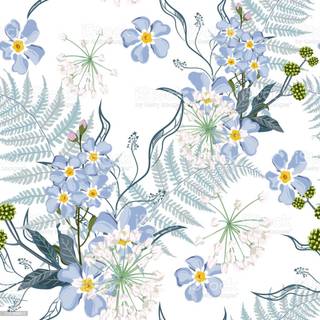 Spring flower design wallpaper
