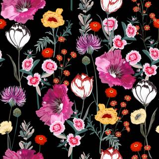 Spring flower design wallpaper