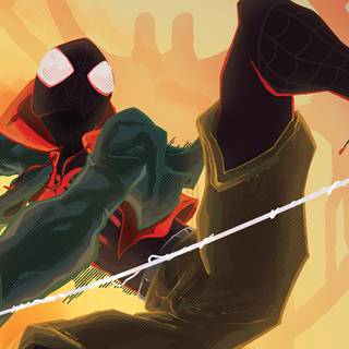 Miles Morales Jordan wallpaper