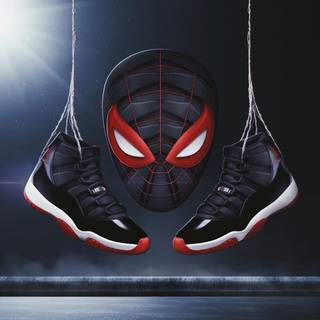 Miles Morales Jordan wallpaper