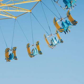 Blue summer aesthetic wallpaper