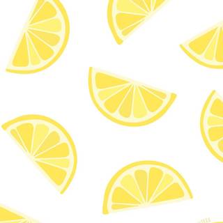 Summer lemon wallpaper