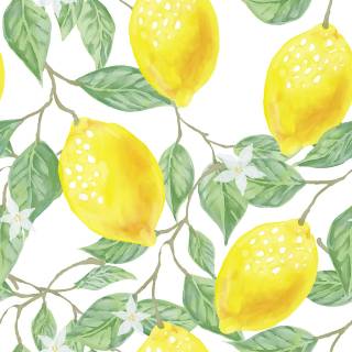 Summer lemon wallpaper