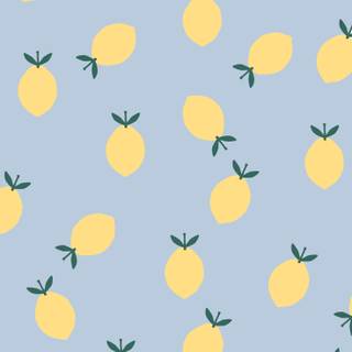 Summer lemon wallpaper