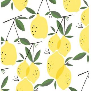 Summer lemon wallpaper