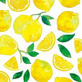Summer lemon wallpaper