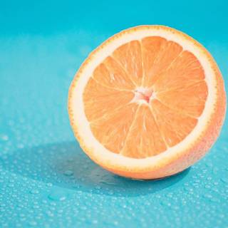 Summer orange wallpaper