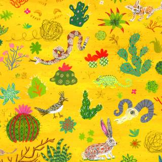 Aesthetic yellow 4k wallpaper