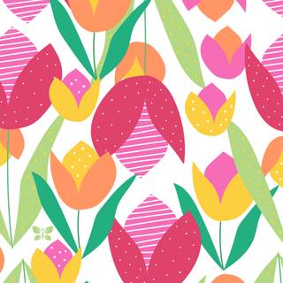 Spring digital wallpaper