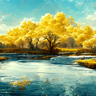 Spring digital wallpaper