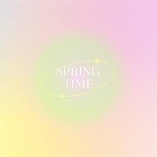 Spring gradient wallpaper