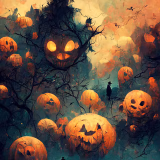 Halloween portrait wallpaper