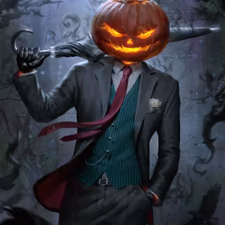 Halloween portrait wallpaper