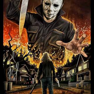 Halloween movie phone wallpaper