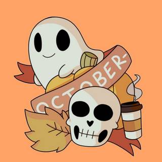 Halloween aesthetic iPhone wallpaper