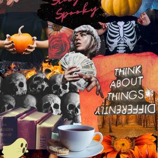 Halloween aesthetic iPhone wallpaper