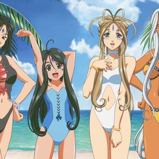 Oh My Goddess! wallpaper