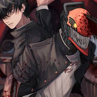 4k Chainsaw Man wallpaper