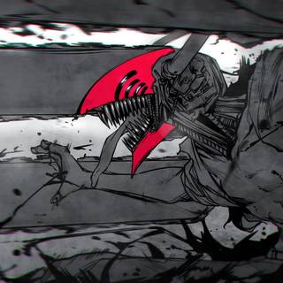 4k Chainsaw Man wallpaper