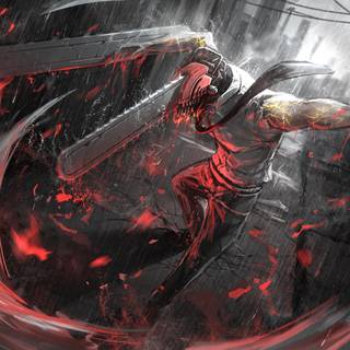 4k Chainsaw Man wallpaper