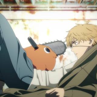 4k Chainsaw Man wallpaper