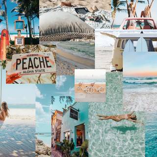 Summer aesthetic laptop wallpaper