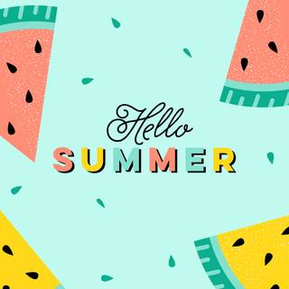 iPad summer wallpaper