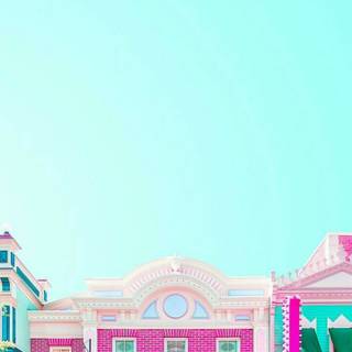 Pastel summer wallpaper