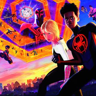 Spider-Man: Across the Spider-Verse computer wallpaper