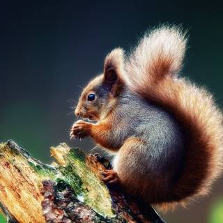 Cute squirrel wallpaper