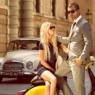 Summer retro wallpaper