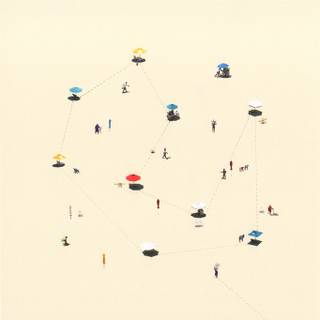 Summer illustration wallpaper