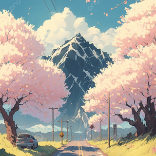 Spring street wallpaper