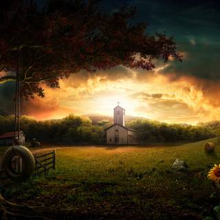Summer country wallpaper
