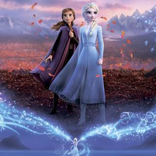 Elsa 4k wallpaper