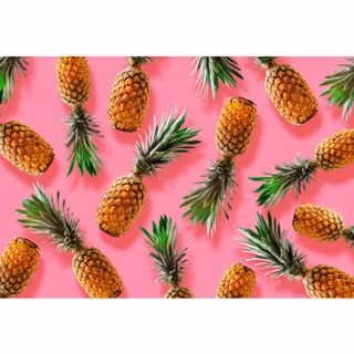 Summer pineapple wallpaper