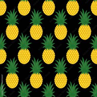 Summer pineapple wallpaper