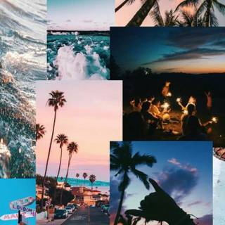 Summer travel wallpaper