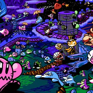 Kirby Halloween wallpaper